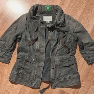 Jean Utility Jacket greyish green.